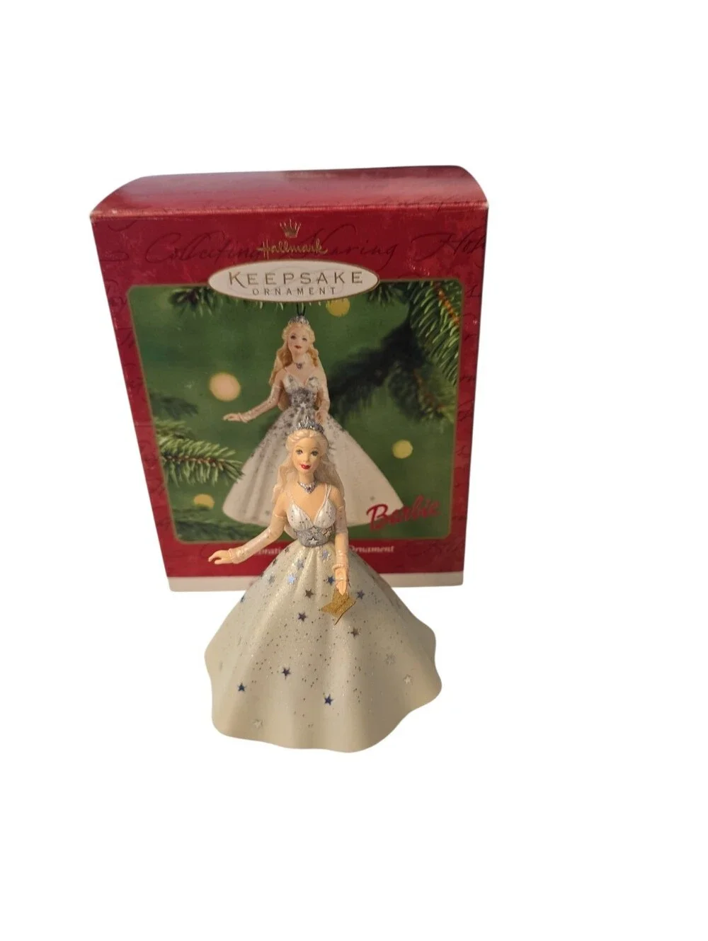 2001 Hallmark Keepsake Celebration Barbie Ornament Special Edition 2nd in Series
